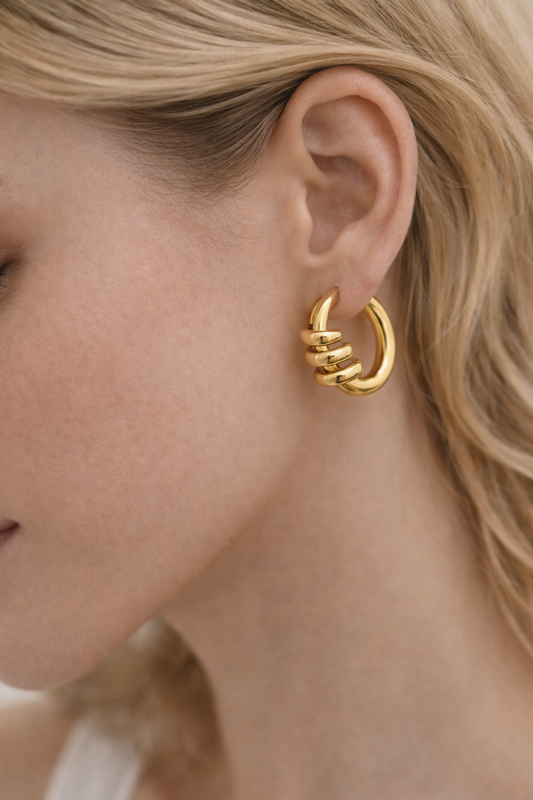 Elemental Knot Mini-hoops