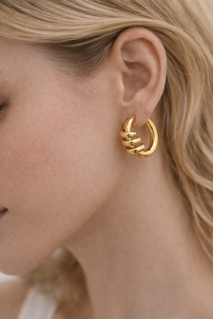 Elemental Knot Mini-hoops