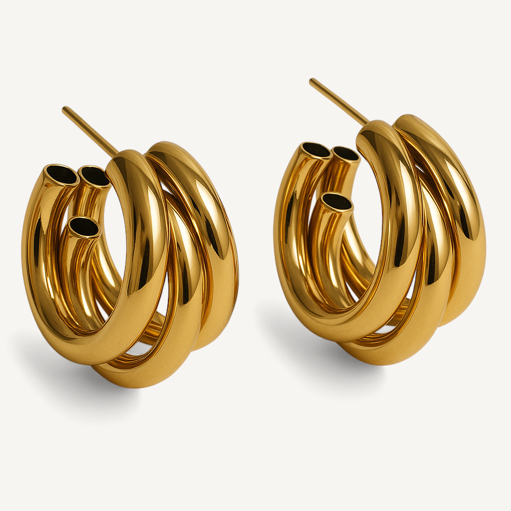 Elemental Tria hoops